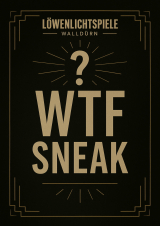 Filmplakat WTF Sneak