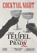 Filmplakat Cocktail Night: Der Teufel trägt Prada 2