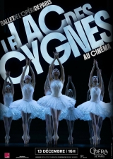 Filmplakat Ballett aus der Opera de Paris: Schwanensee
