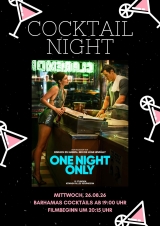 Filmplakat Cocktail Night - One Night Only