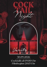 Filmplakat Cocktail Night: Verity - Dunkle Geheimnisse