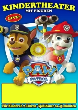 Filmplakat Puppentheater Paw Patrol