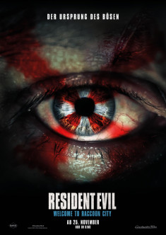 Filmplakat Resident Evil: Welcome to Raccoon City